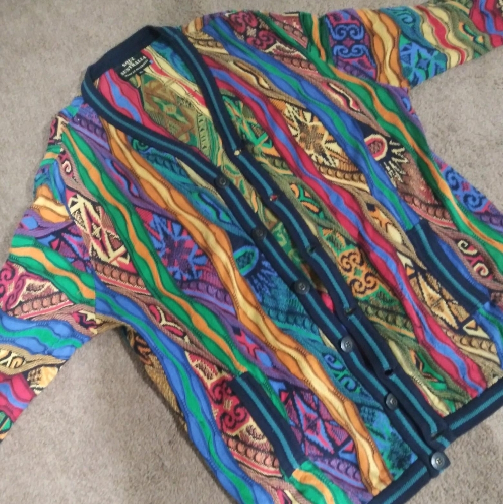 Coogi Cardigan size xl